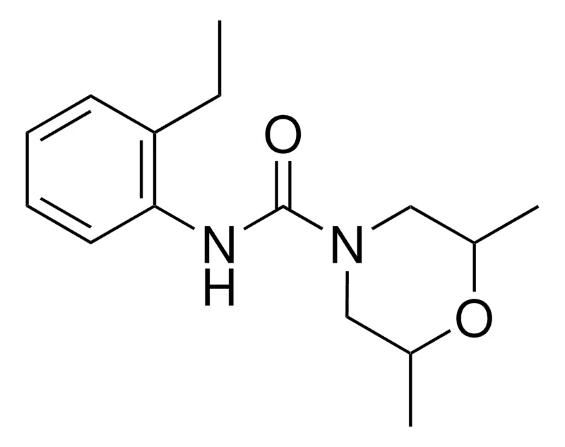 Sigma-Aldrich 2,6-DIMETHYL-4-(N-(2-ETHYLPHENYL)CARBAMOYL)MORPHOLINE,AldrichCPR