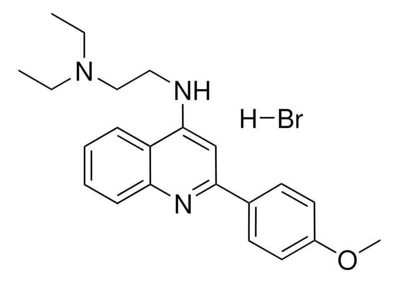 Sigma-Aldrich N(1),N(1)-DIETHYL-N(2)-(2-(4-METHOXYPHENYL)-4-QUINOLINYL)-1,2-ETHANEDIAMINE HYDROBROMIDE,AldrichCPR