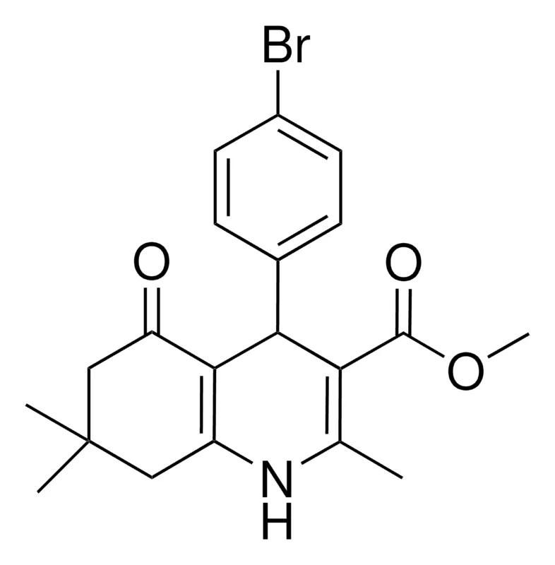 Sigma-Aldrich METHYL 4-(4-BROMOPHENYL)-2,7,7-TRIMETHYL-5-OXO-1,4,5,6,7,8-HEXAHYDRO-3-QUINOLINECARBOXYLATE,AldrichCPR