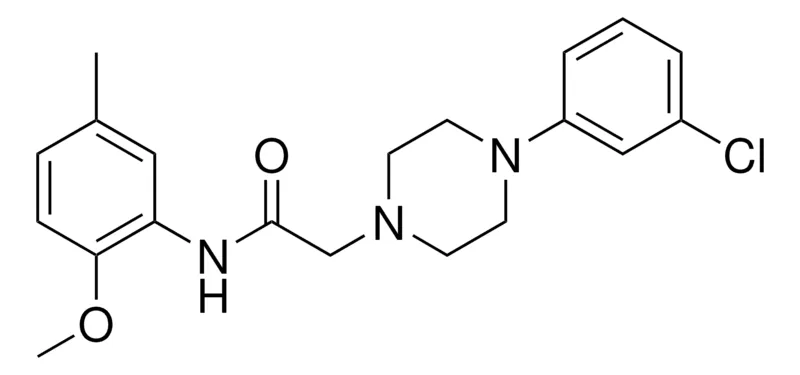 Sigma-Aldrich 2-(4-(3-CHLORO-PHENYL)-PIPERAZIN-1-YL)-N-(2-METHOXY-5-METHYL-PHENYL)-ACETAMIDE,AldrichCPR