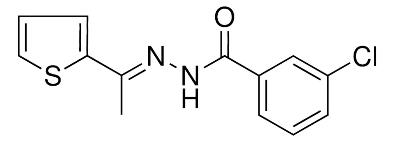Sigma-Aldrich 3-CHLORO-BENZOIC ACID (1-THIOPHEN-2-YL-ETHYLIDENE)-HYDRAZIDE,AldrichCPR