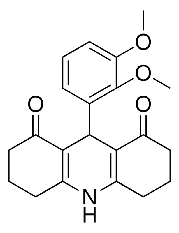Sigma-Aldrich 9-(2,3-DIMETHOXYPHENYL)-3,4,6,7,9,10-HEXAHYDRO-1,8(2H,5H)-ACRIDINEDIONE,AldrichCPR
