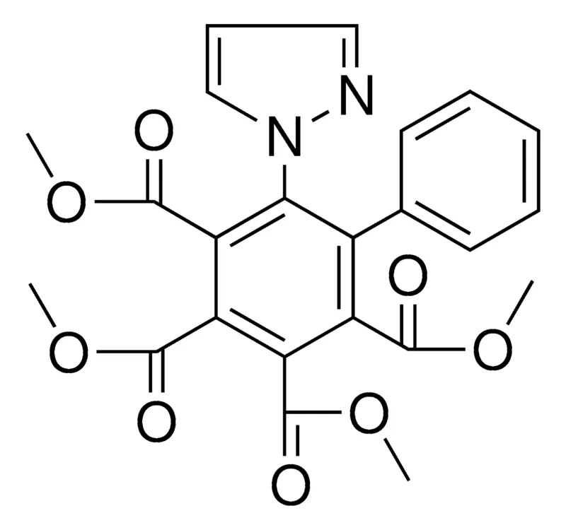 Sigma-Aldrich 6-PYRAZOL-1-YL-BIPHENYL-2,3,4,5-TETRACARBOXYLIC ACID TETRAMETHYL ESTER,AldrichCPR