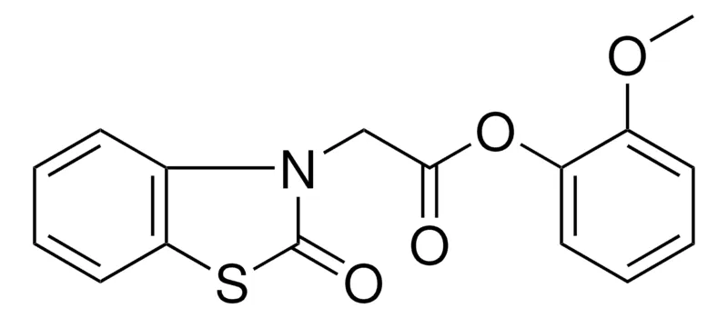 Sigma-Aldrich (2-OXO-BENZOTHIAZOL-3-YL)-ACETIC ACID 2-METHOXY-PHENYL ESTER,AldrichCPR