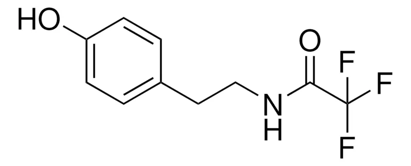 Sigma-Aldrich 2,2,2-TRIFLUORO-N-(2-(4-HYDROXY-PHENYL)-ETHYL)-ACETAMIDE,AldrichCPR