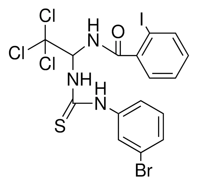 Sigma-Aldrich N-(1-(3-(3-BROMO-PHENYL)-THIOUREIDO)-2,2,2-TRICHLORO-ETHYL)-2-IODO-BENZAMIDE,AldrichCPR
