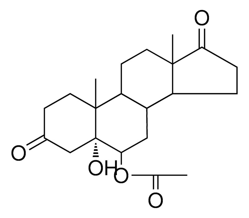 Sigma-Aldrich 5-HYDROXY-3,17-DIOXO-5-ALPHA-ANDROSTAN-6-BETA-YL ACETATE,AldrichCPR