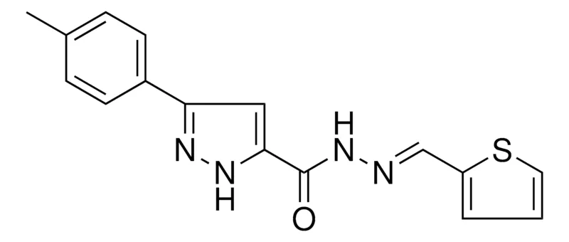 Sigma-Aldrich 5-P-TOLYL-2H-PYRAZOLE-3-CARBOXYLIC ACID THIOPHEN-2-YLMETHYLENE-HYDRAZIDE,AldrichCPR