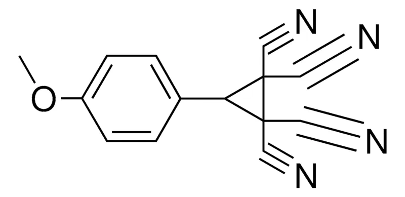 Sigma-Aldrich 3-(4-METHOXY-PHENYL)-CYCLOPROPANE-1,1,2,2-TETRACARBONITRILE,AldrichCPR