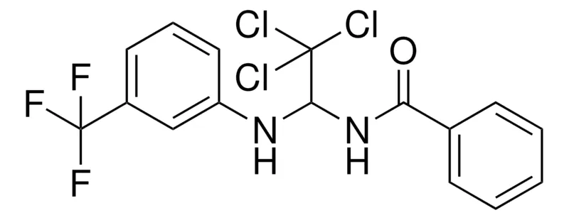 Sigma-Aldrich N-(2,2,2-TRICHLORO-1-(3-TRIFLUOROMETHYL-PHENYLAMINO)-ETHYL)-BENZAMIDE,AldrichCPR