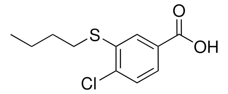 Sigma-Aldrich 3-(BUTYLTHIO)-4-CHLOROBENZOIC ACID,AldrichCPR