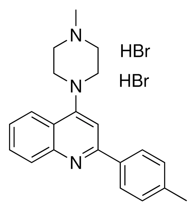 Sigma-Aldrich 4-(4-METHYL-PIPERAZIN-1-YL)-2-P-TOLYL-QUINOLINE, DI-HYDROBROMIDE,AldrichCPR