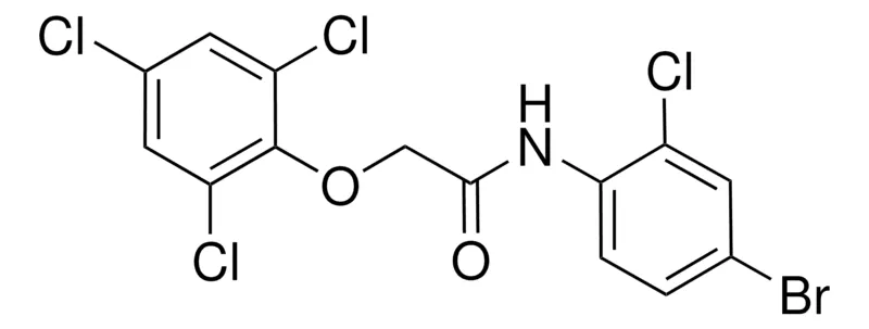 Sigma-Aldrich N-(4-BROMO-2-CHLOROPHENYL)-2-(2,4,6-TRICHLOROPHENOXY)ACETAMIDE,AldrichCPR