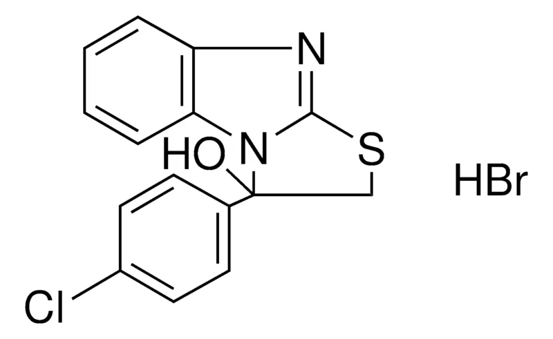 Sigma-Aldrich 3-(4-CHLOROPHENYL)-2,3-DIHYDRO-3-HYDROXYTHIAZOLO(3,2-A)BENZIMIDAZOLE HBR,AldrichCPR