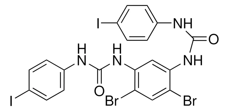 Sigma-Aldrich 1,1'-(4,6-DIBROMO-1,3-PHENYLENE)BIS(3-(4-IODOPHENYL)UREA),AldrichCPR
