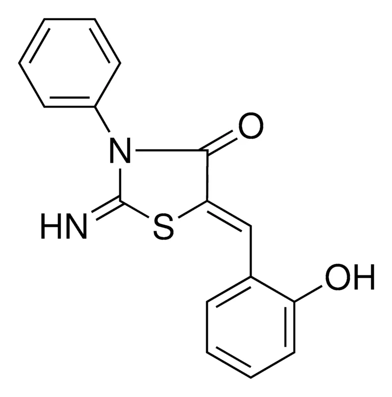 Sigma-Aldrich 5-(2-HYDROXY-BENZYLIDENE)-2-IMINO-3-PHENYL-THIAZOLIDIN-4-ONE，AldrichCPR