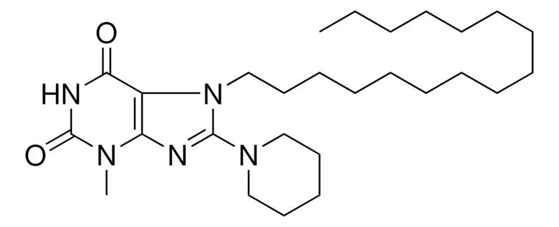 Sigma-Aldrich 7-HEXADECYL-3-METHYL-8-PIPERIDIN-1-YL-3,7-DIHYDRO-PURINE-2,6-DIONE,AldrichCPR