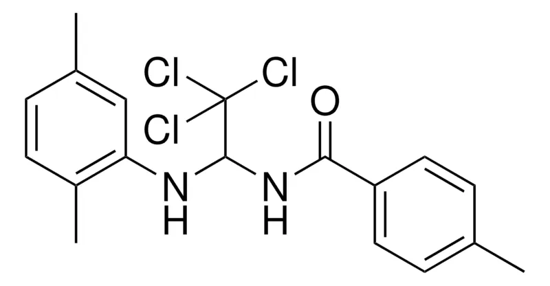 Sigma-Aldrich 4-METHYL-N-(2,2,2-TRICHLORO-1-(2,5-DIMETHYL-PHENYLAMINO)-ETHYL)-BENZAMIDE,AldrichCPR