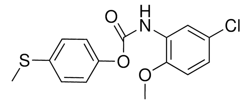 Sigma-Aldrich 4-(METHYLTHIO)PHENYL N-(5-CHLORO-2-METHOXYPHENYL)CARBAMATE,AldrichCPR