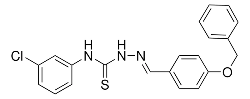 Sigma-Aldrich 4-(BENZYLOXY)BENZALDEHYDE N-(3-CHLOROPHENYL)THIOSEMICARBAZONE,AldrichCPR