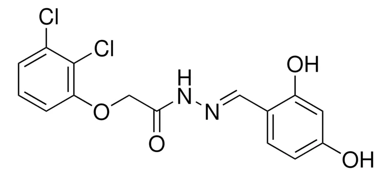 Sigma-Aldrich 2-(2,3-DICHLOROPHENOXY)-N'-(2,4-DIHYDROXYBENZYLIDENE)ACETOHYDRAZIDE,AldrichCPR