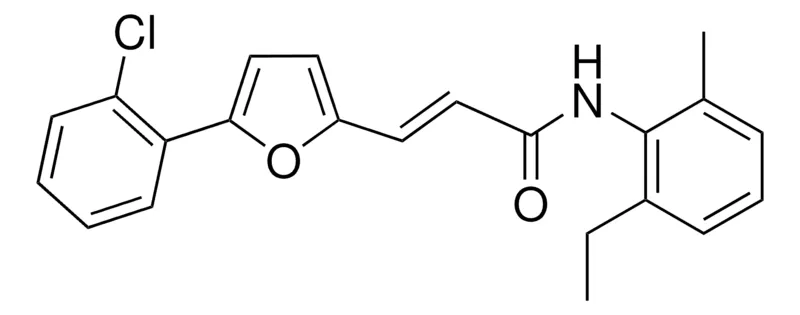 Sigma-Aldrich 3-(5-(2-CHLOROPHENYL)-2-FURYL)-N-(2-ETHYL-6-METHYLPHENYL)-2-PROPENAMIDE,AldrichCPR