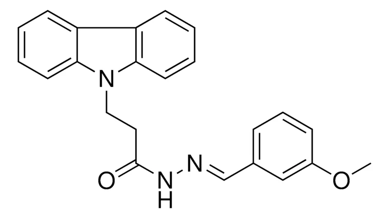 Sigma-Aldrich 3-CARBAZOL-9-YL-PROPIONIC ACID (3-METHOXY-BENZYLIDENE)-HYDRAZIDE,AldrichCPR
