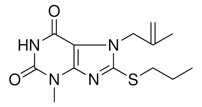 Sigma-Aldrich 3-METHYL-7-(2-METHYL-ALLYL)-8-PROPYLSULFANYL-3,7-DIHYDRO-PURINE-2,6-DIONE,AldrichCPR