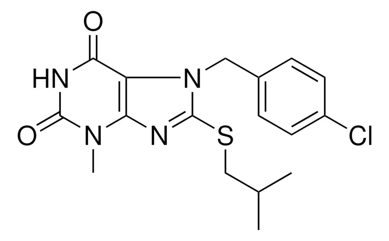 Sigma-Aldrich 7-(4-CHLORO-BENZYL)-8-ISOBUTYLSULFANYL-3-METHYL-3,7-DIHYDRO-PURINE-2,6-DIONE,AldrichCPR