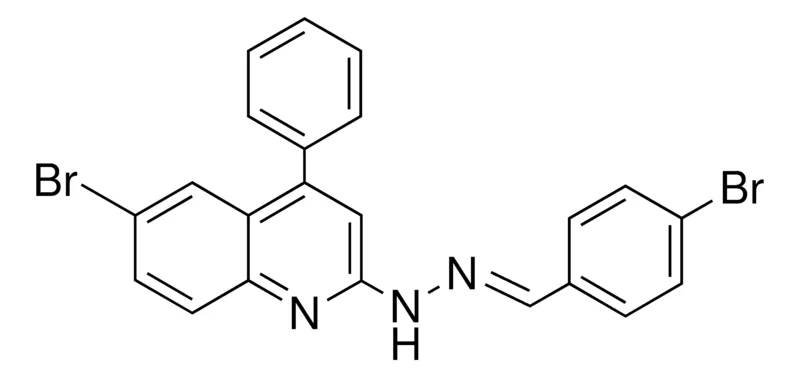 Sigma-Aldrich N-(4-BROMO-BENZYLIDENE)-N'-(6-BROMO-4-PHENYL-QUINOLIN-2-YL)-HYDRAZINE,AldrichCPR