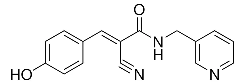 Sigma-Aldrich 2-CYANO-3-(4-HYDROXYPHENYL)-N-(3-PYRIDINYLMETHYL)ACRYLAMIDE,AldrichCPR