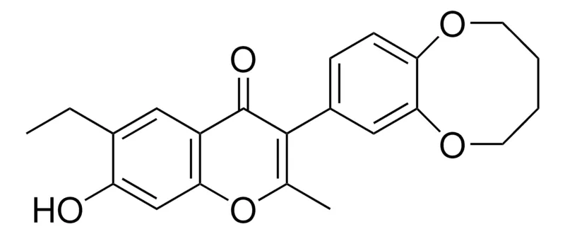 Sigma-Aldrich 6-ET-7-HO-2-METHYL-3-(2,3,4,5-TETRAHYDRO-BENZO(B)DIOXOCIN-8-YL)-CHROMEN-4-ONE，AldrichCPR