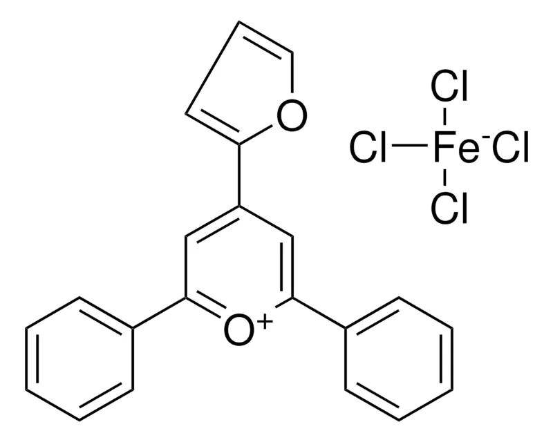 Sigma-Aldrich 4-FURAN-2-YL-2,6-DIPHENYL-PYRANYLIUM, TETRACHLORO FERRATE(III),AldrichCPR