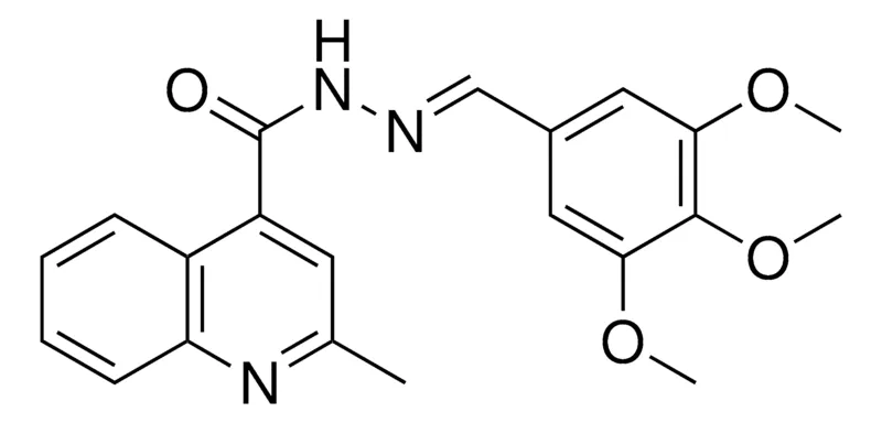 Sigma-Aldrich 2-METHYL-QUINOLINE-4-CARBOXYLIC ACID (3,4,5-TRIMETHOXY-BENZYLIDENE)-HYDRAZIDE,AldrichCPR