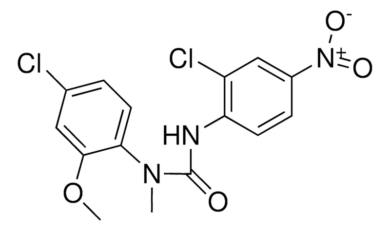 Sigma-Aldrich 1-(4-CHLORO-2-METHOXYPHENYL)-3-(2-CHLORO-4-NITROPHENYL)-1-METHYLUREA,AldrichCPR