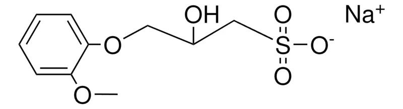 Sigma-Aldrich 2-HYDROXY-3-(2-METHOXYPHENOXY)-1-PROPANESULFONIC ACID, SODIUM SALT,AldrichCPR