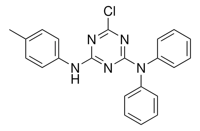 Sigma-Aldrich 6-CHLORO-N,N-DIPHENYL-N'-P-TOLYL-(1,3,5)TRIAZINE-2,4-DIAMINE,AldrichCPR