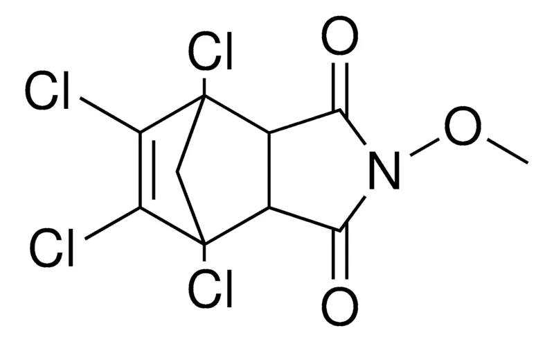 Sigma-Aldrich 1,7,8,9-TETRACHLORO-4-METHOXY-4-AZA-TRICYCLO(5.2.1.0(2,6))DEC-8-ENE-3,5-DIONE,AldrichCPR