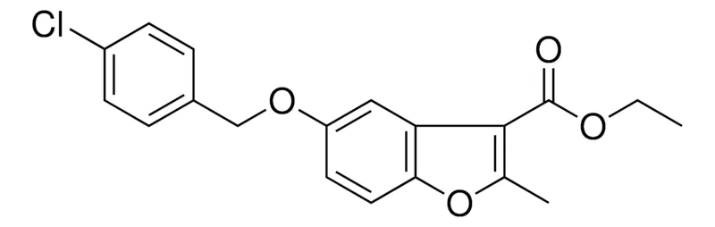 Sigma-Aldrich 5-(4-CHLORO-BENZYLOXY)-2-METHYL-BENZOFURAN-3-CARBOXYLIC ACID ETHYL ESTER,AldrichCPR