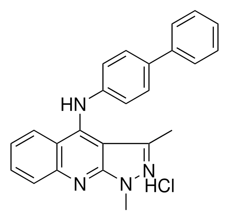 Sigma-Aldrich N-(1,1'-BIPHENYL)-4-YL-1,3-DIMETHYL-1H-PYRAZOLO(3,4-B)QUINOLIN-4-AMINE HCL,AldrichCPR