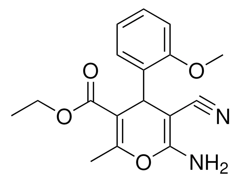 Sigma-Aldrich 6-AMINO-5-CYANO-4-(2-MEO-PHENYL)-2-METHYL-4H-PYRAN-3-CARBOXYLIC ACID ETHYL ESTER,AldrichCPR