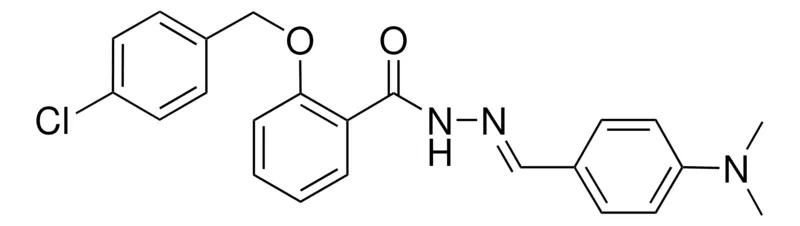 Sigma-Aldrich 2-((4-CHLOROBENZYL)OXY)-N'-(4-(DIMETHYLAMINO)BENZYLIDENE)BENZOHYDRAZIDE,AldrichCPR