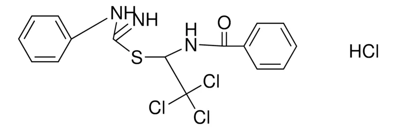Sigma-Aldrich N-(2,2,2-TRICHLORO-1-PHENYLCARBAMIMIDOYLSULFANYL-ETHYL)-BENZAMIDE, HYDROCHLORIDE,AldrichCPR
