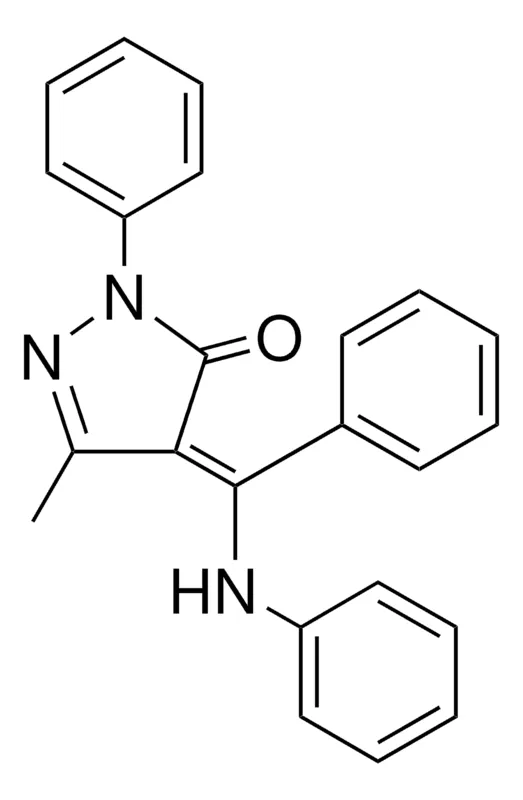 Sigma-Aldrich 4-(ALPHA-ANILINOBENZYLIDENE)-3-METHYL-1-PHENYL-2-PYRAZOLIN-5-ONE,AldrichCPR