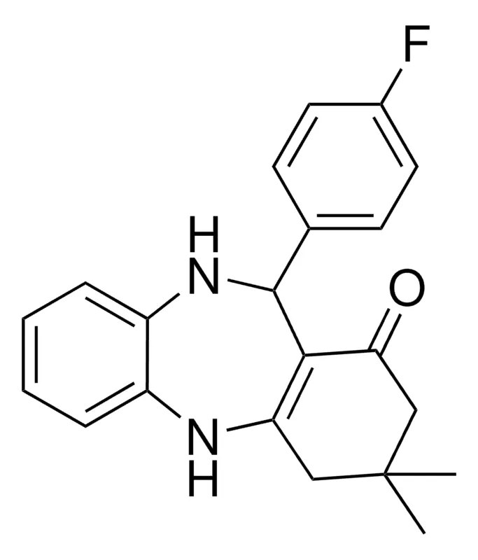 Sigma-Aldrich 11-(4-F-PH)-3,3-DIMETHYL-2,3,4,5,10,11-HEXAHYDRO-DIBENZO(B,E)(1,4)DIAZEPIN-1-ONE,AldrichCPR