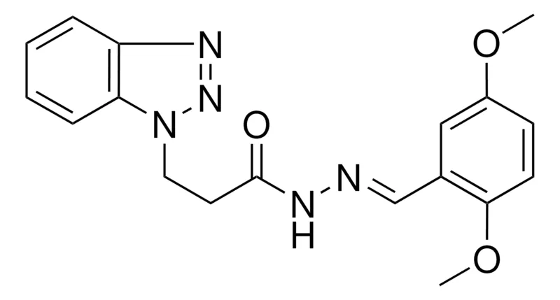 Sigma-Aldrich 3-(1H-1,2,3-BENZOTRIAZOL-1-YL)-N'-(2,5-DIMETHOXYBENZYLIDENE)PROPANOHYDRAZIDE,AldrichCPR