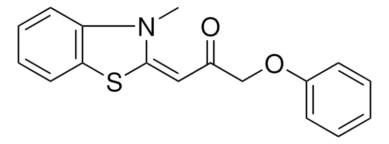 Sigma-Aldrich 1-(3-METHYL-1,3-BENZOTHIAZOL-2(3H)-YLIDENE)-3-PHENOXYACETONE,AldrichCPR