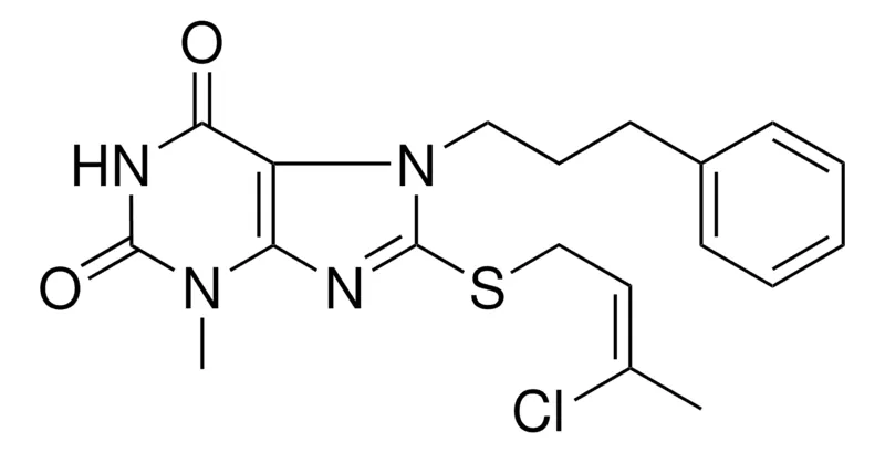 Sigma-Aldrich 8-(3-CL-BUT-2-ENYLSULFANYL)-3-ME-7-(3-PH-PROPYL)-3,7-DIHYDRO-PURINE-2,6-DIONE，AldrichCPR