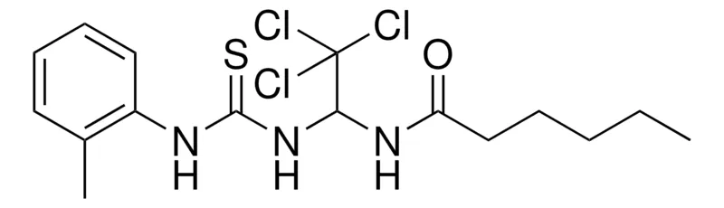 Sigma-Aldrich HEXANOIC ACID (2,2,2-TRICHLORO-1-(3-O-TOLYL-THIOUREIDO)-ETHYL)-AMIDE,AldrichCPR