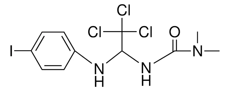 Sigma-Aldrich 1,1-DIMETHYL-3-(2,2,2-TRICHLORO-1-(4-IODO-PHENYLAMINO)-ETHYL)-UREA,AldrichCPR
